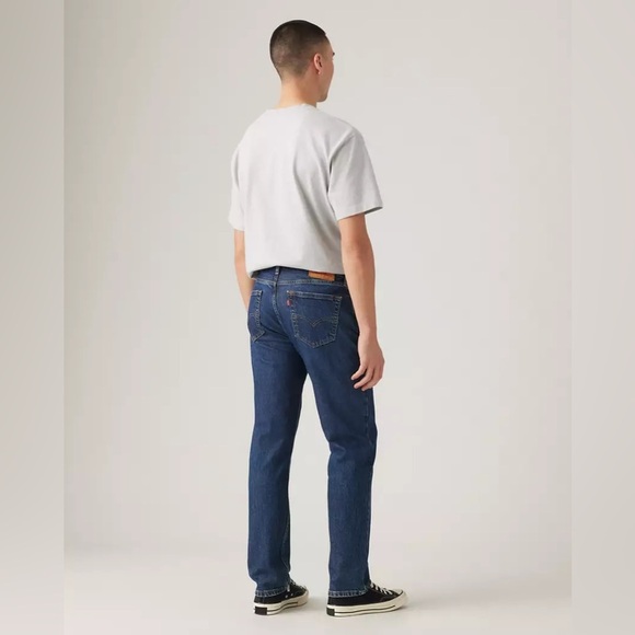 Levi's Men's rare blank 514 Dark Blue Jeans W29 L32 - Picture 2 of 16